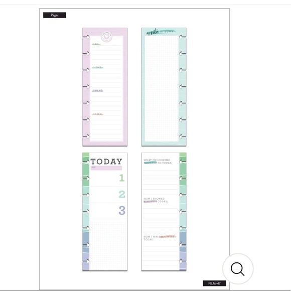 The Happy Planner - Mini Wellness Mood Tracker. - Picture 2 of 9